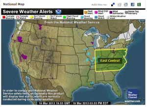 weather map