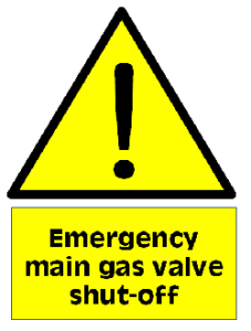 Gas main shut-off