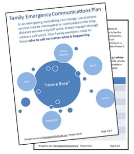 Family Communications Plan