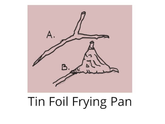 Tin Foil Frying Pan
