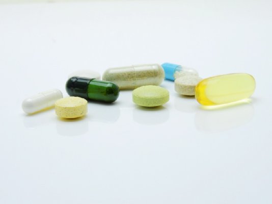 Different colored medicines and pills