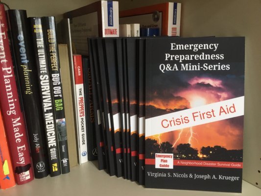 Emergency Preparedness Q&A Mini-Series on bookshelf