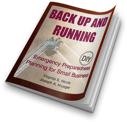 Book: Back Up and Running - DIY Emergency Preparedness Planning for Small Business